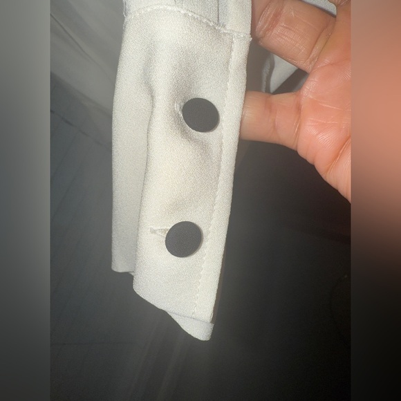 FRAME Denim Tuxedo Top  SIZE: SMALL - Picture 10 of 16